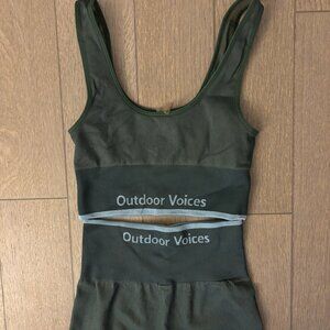 Outdoor Voices Seamless Rib Set